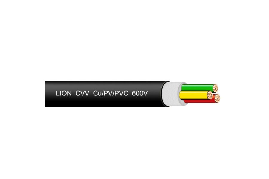 Cáp Điện Lực Hạ Thế CVV - 600V - JIS C3342:2000 (3 Lõi, Ruột Đồng, Cách Điện PVC, Vỏ Bọc PVC)